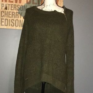 Abercrombie & Fitch olive sweater sz M Super Soft